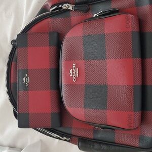 Coach Daypack and matching wallet